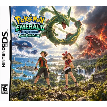 ปก Pokémon Emerald NDS